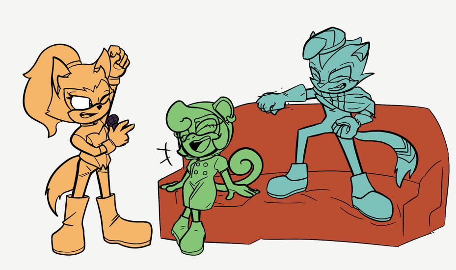 Doodle of the Diamond Cutters, pre-Forces.