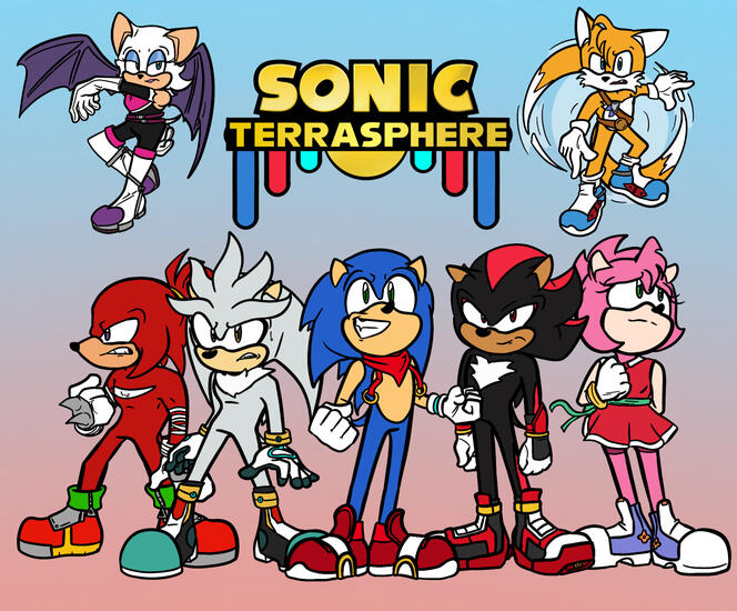 Promotional art for the Sonic TerraSphere fan-project.
